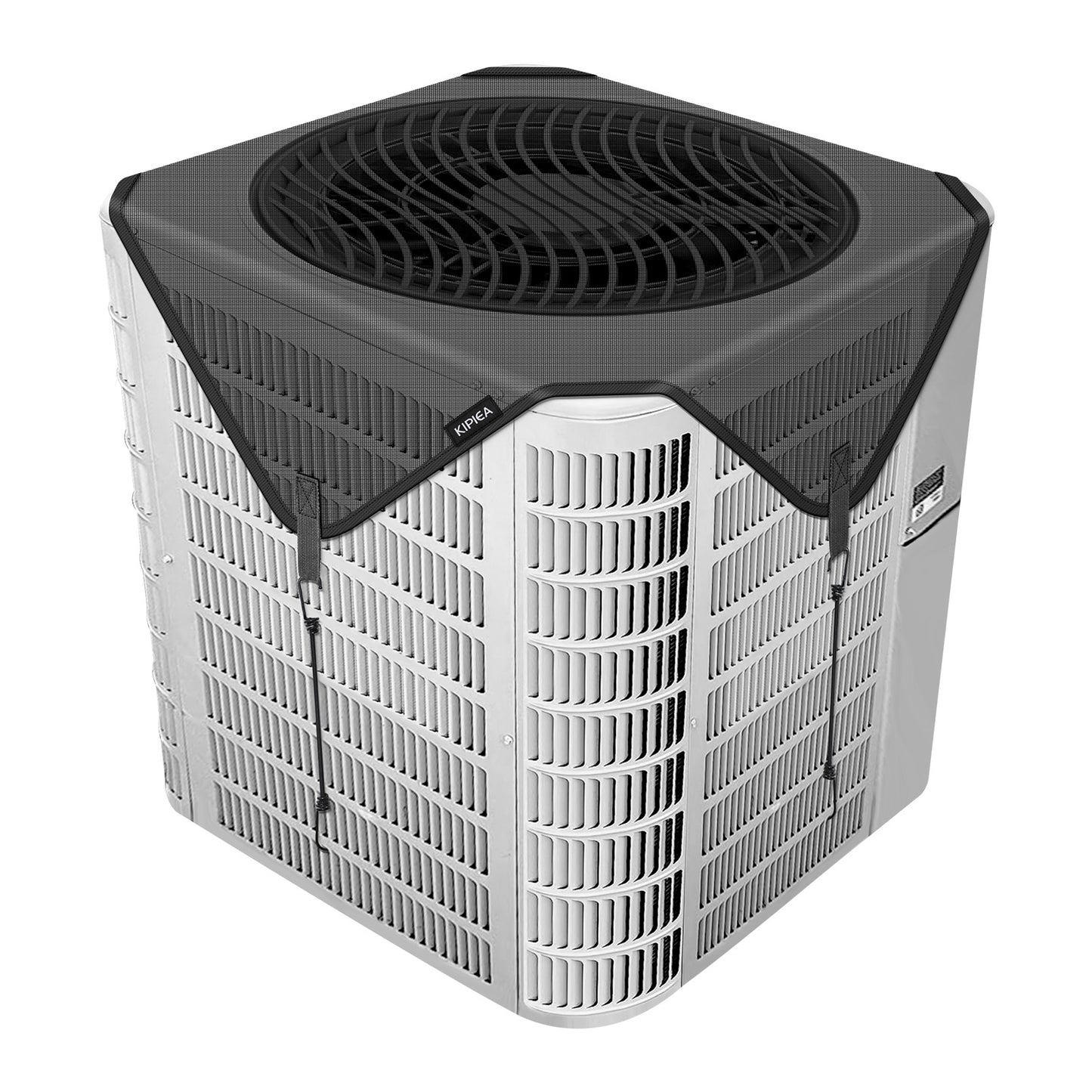 Kipiea Central Air Conditioner Mesh Covers for Outside Units, Top Universal Upgrade Mesh Outdoor AC Unit Cover Defender for All Seasons
