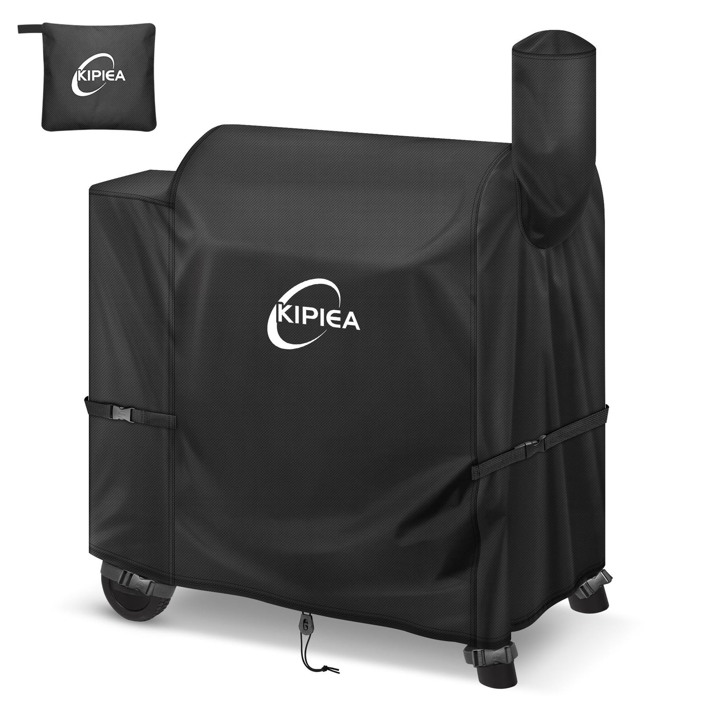 KIPIEA Pellet Grill Cover Compatible with Traeger Grills