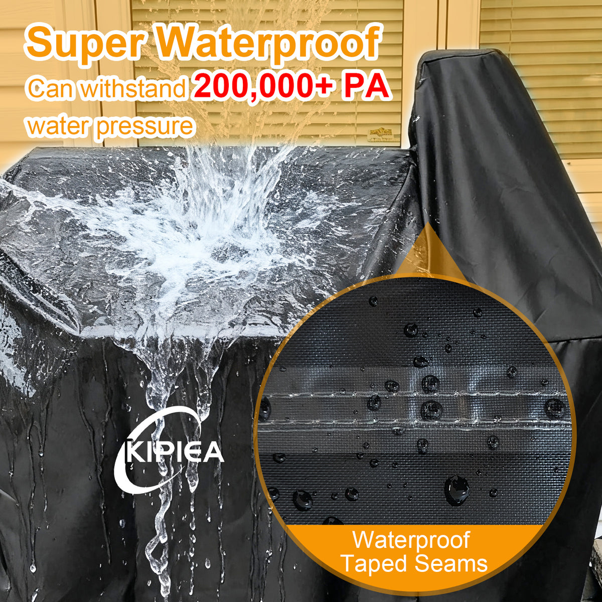 KIPIEA Pellet Grill Cover Compatible with Pit Boss Grills