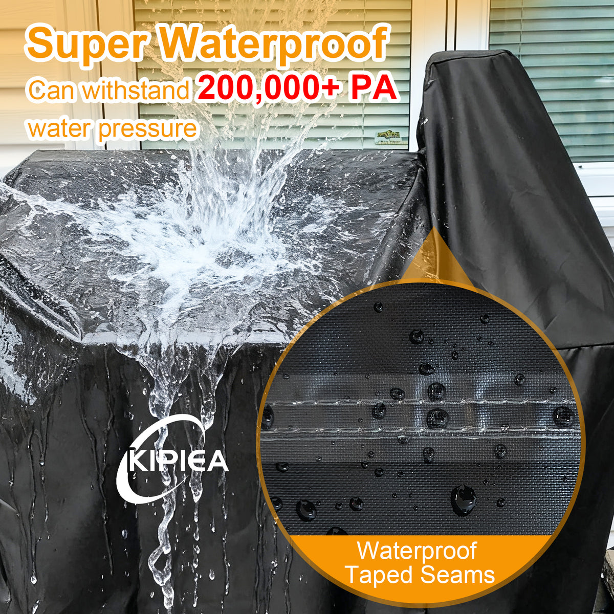 KIPIEA Pellet Grill Cover Compatible with Pit Boss Grills