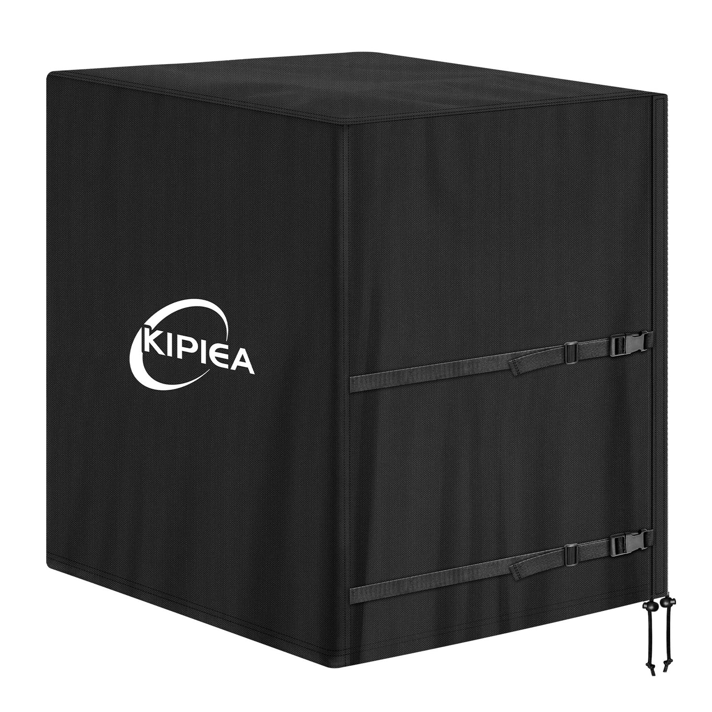Kipiea 420D Window Air Conditioner Cover Outdoor, Luxiv Outside Window AC Unit Cover Black Dust-proof Waterproof AC Cover Outdoor Window AC Protection Cover
