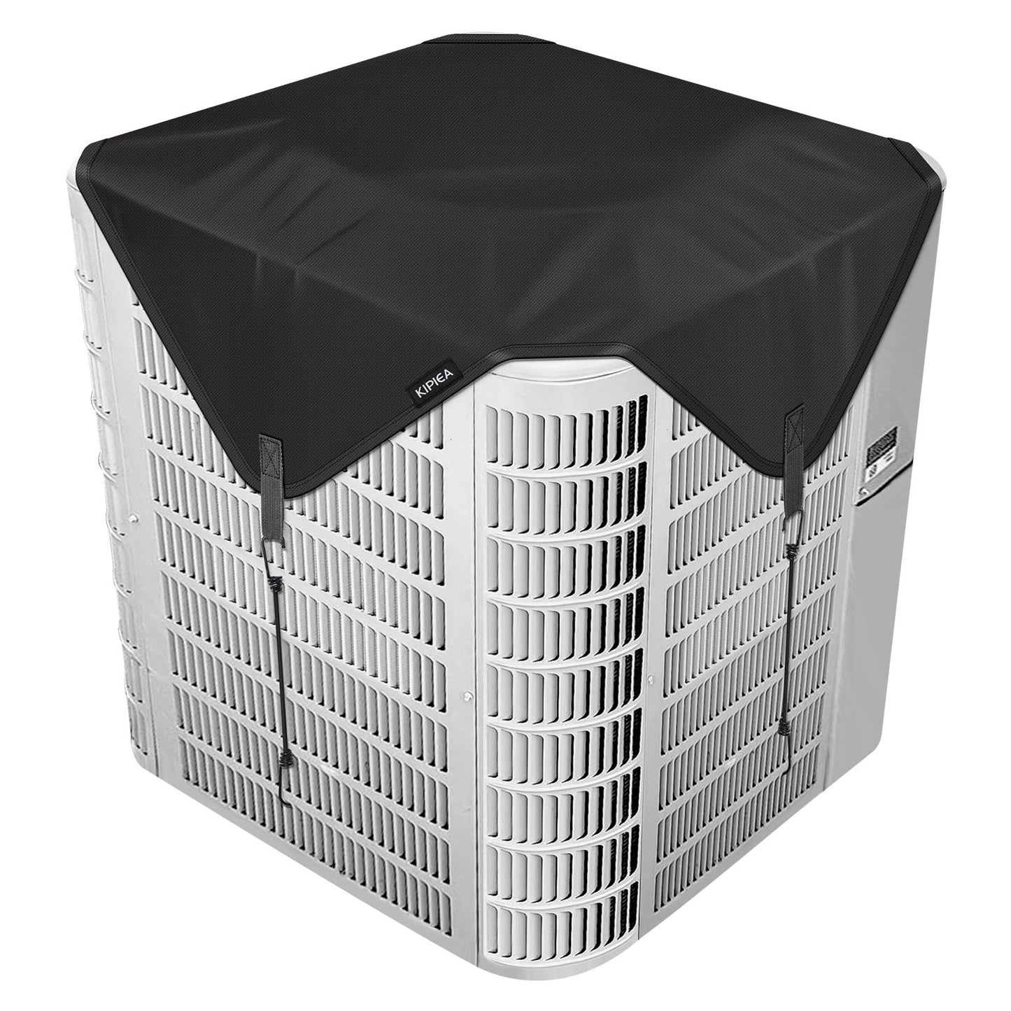 Kipiea Air Conditioning Cover for Outside Units – Heavy Duty 500D Waterproof AC Outdoor Unit Top Protector