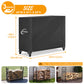 KIPIEA Firewood Rack Cover for Outdoor Log Storage