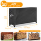 KIPIEA Firewood Rack Cover for Outdoor Log Storage