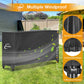 KIPIEA Firewood Rack Cover for Outdoor Log Storage