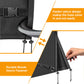 KIPIEA Full Outdoor AC Unit Cover for Central Air Conditioners