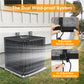 KIPIEA 2-in-1 Outdoor AC Unit Cover with Detachable Waterproof Top