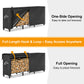 KIPIEA Firewood Rack Cover for Outdoor Log Storage