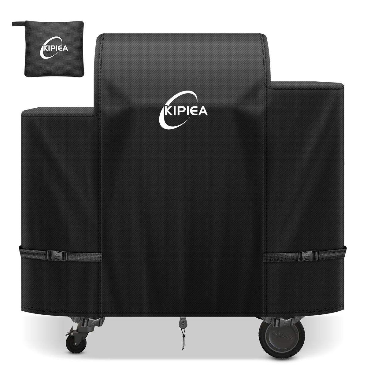 KIPIEA Pellet Grill Cover Compatible with Traeger Grills