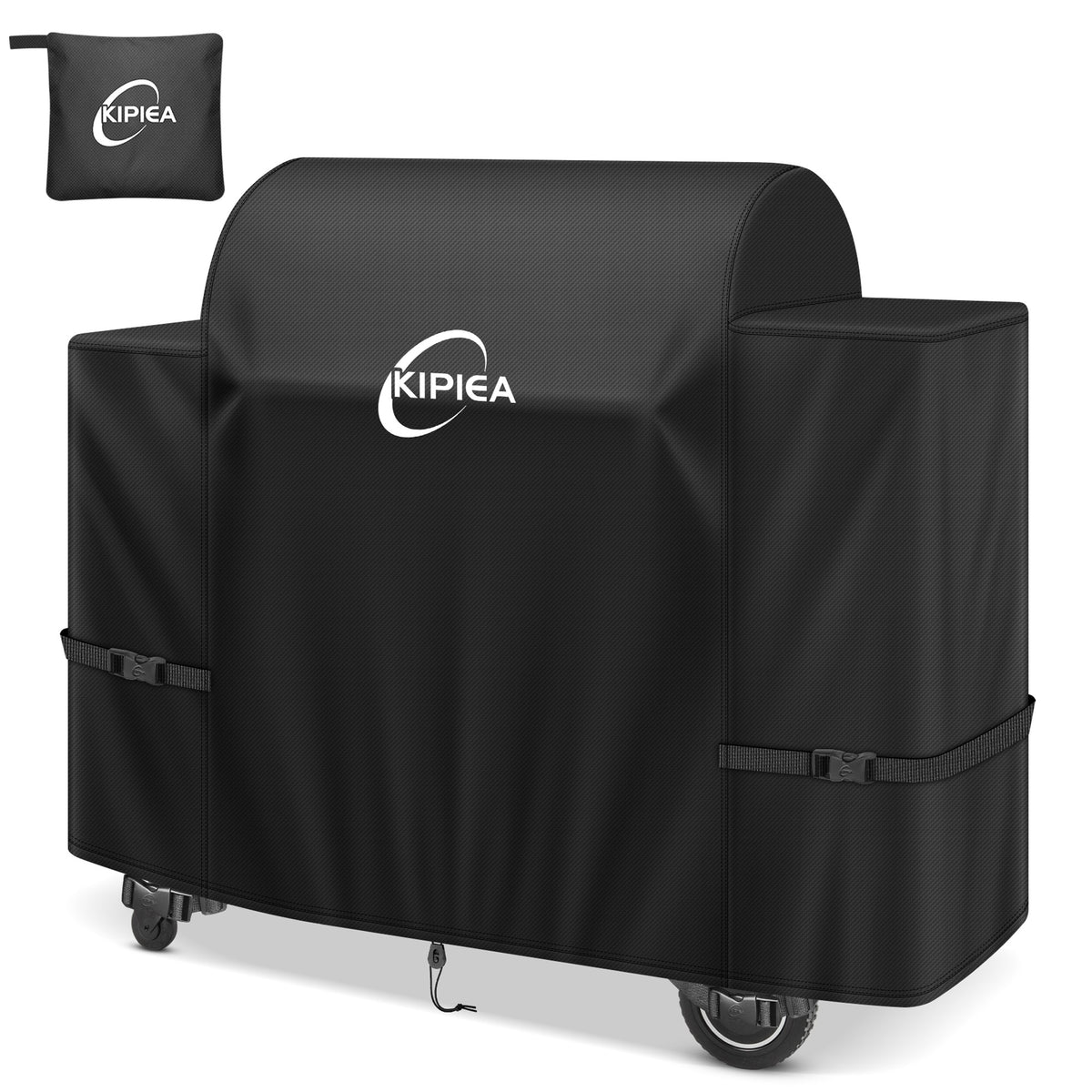 KIPIEA Pellet Grill Cover Compatible with Traeger Grills