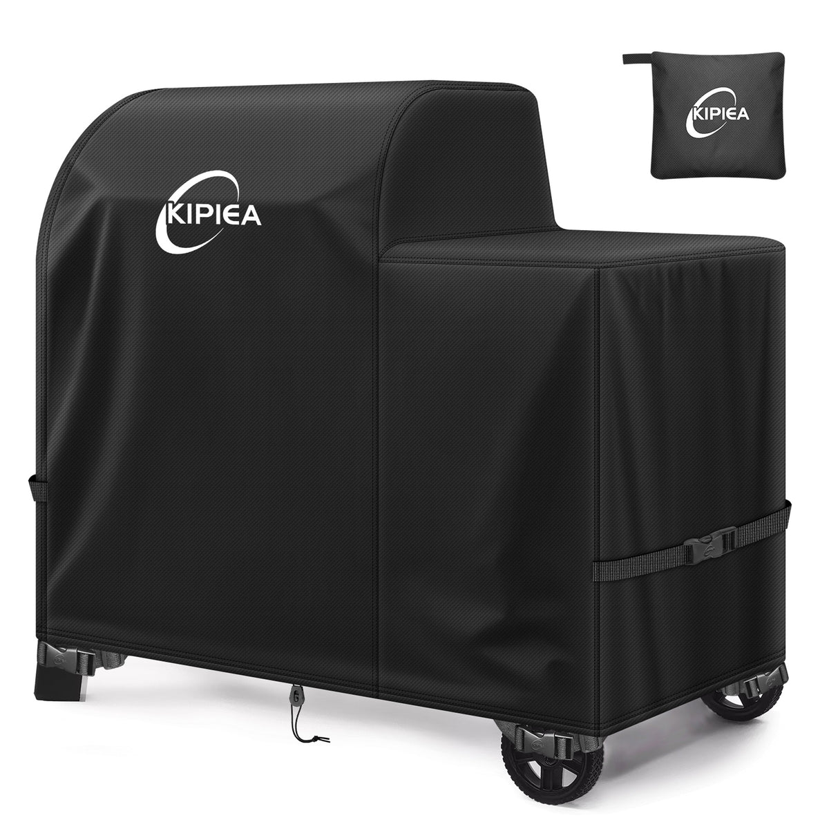 KIPIEA Pellet Grill Cover Compatible with Traeger Grills