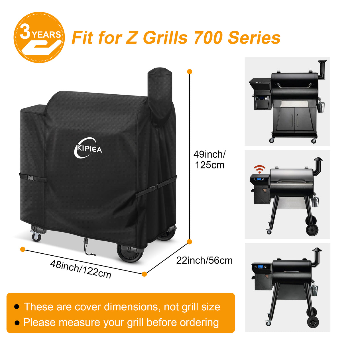 KIPIEA Pellet Grill Cover Compatible with Pit Boss Grills
