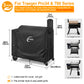 KIPIEA Pellet Grill Cover Compatible with Traeger Grills