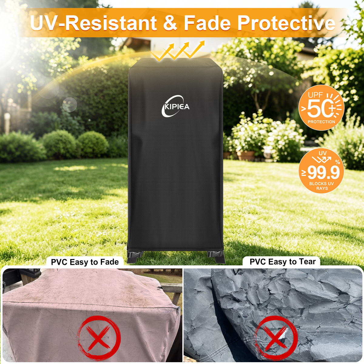 KIPIEA Pellet Grill Cover Compatible with Pit Boss Grills