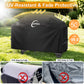 KIPIEA Pellet Grill Cover Compatible with Traeger Grills