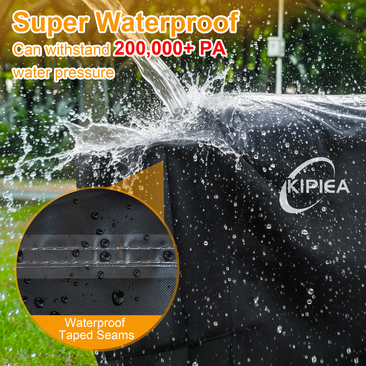KIPIEA Pellet Grill Cover Compatible with Pit Boss Grills
