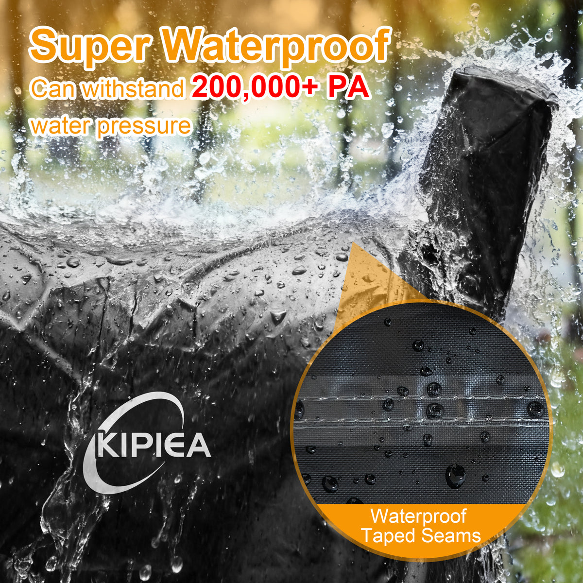 KIPIEA Pellet Grill Cover Compatible with Pit Boss Grills