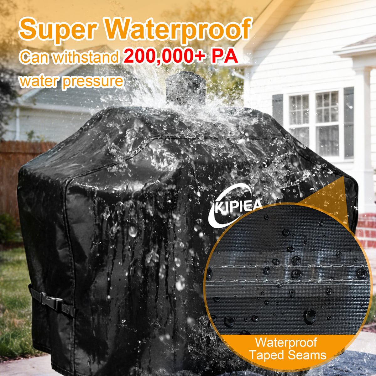 KIPIEA Pellet Grill Cover Compatible with Pit Boss Grills