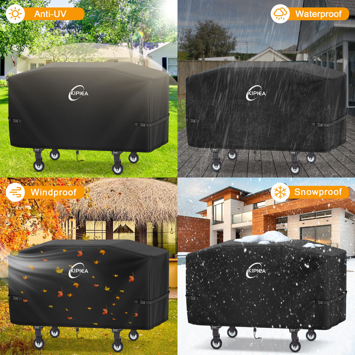 KIPIEA Griddle Covers for Blackstone Griddles