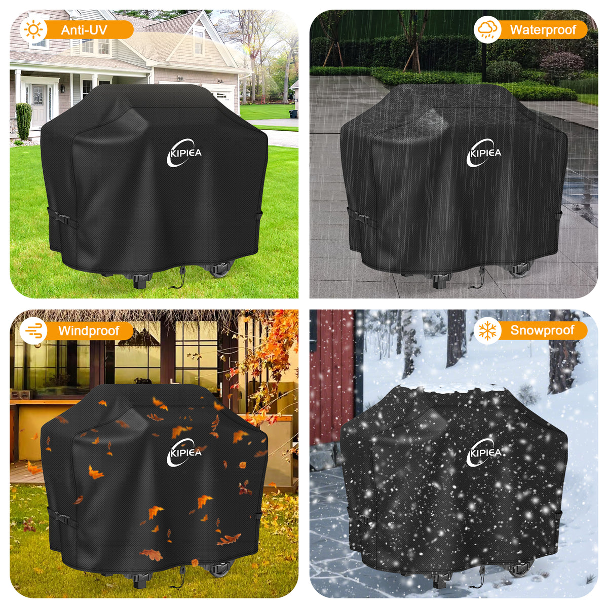 KIPIEA Pellet Grill Cover Compatible with Pit Boss Grills