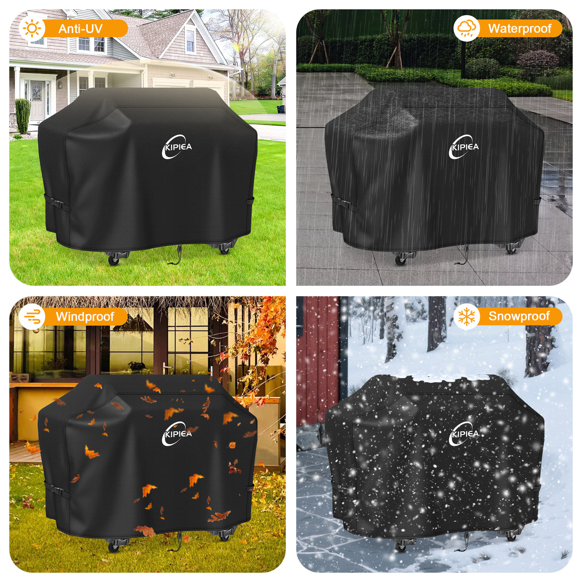 KIPIEA Pellet Grill Cover Compatible with Pit Boss Grills