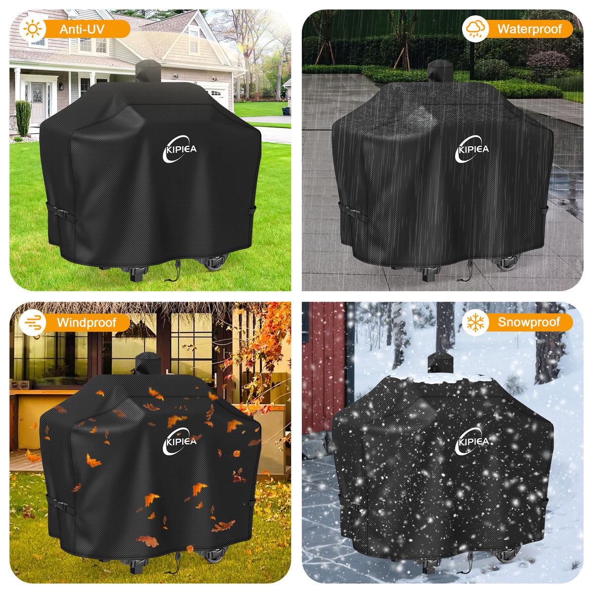 KIPIEA Pellet Grill Cover Compatible with Pit Boss Grills