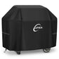Kipiea 420D BBQ Covers, Heavy-Duty Barbecue Covers, Universal Gas Grill Covers with 4 Windproof Buckles, No Tears Anti UV No Fading