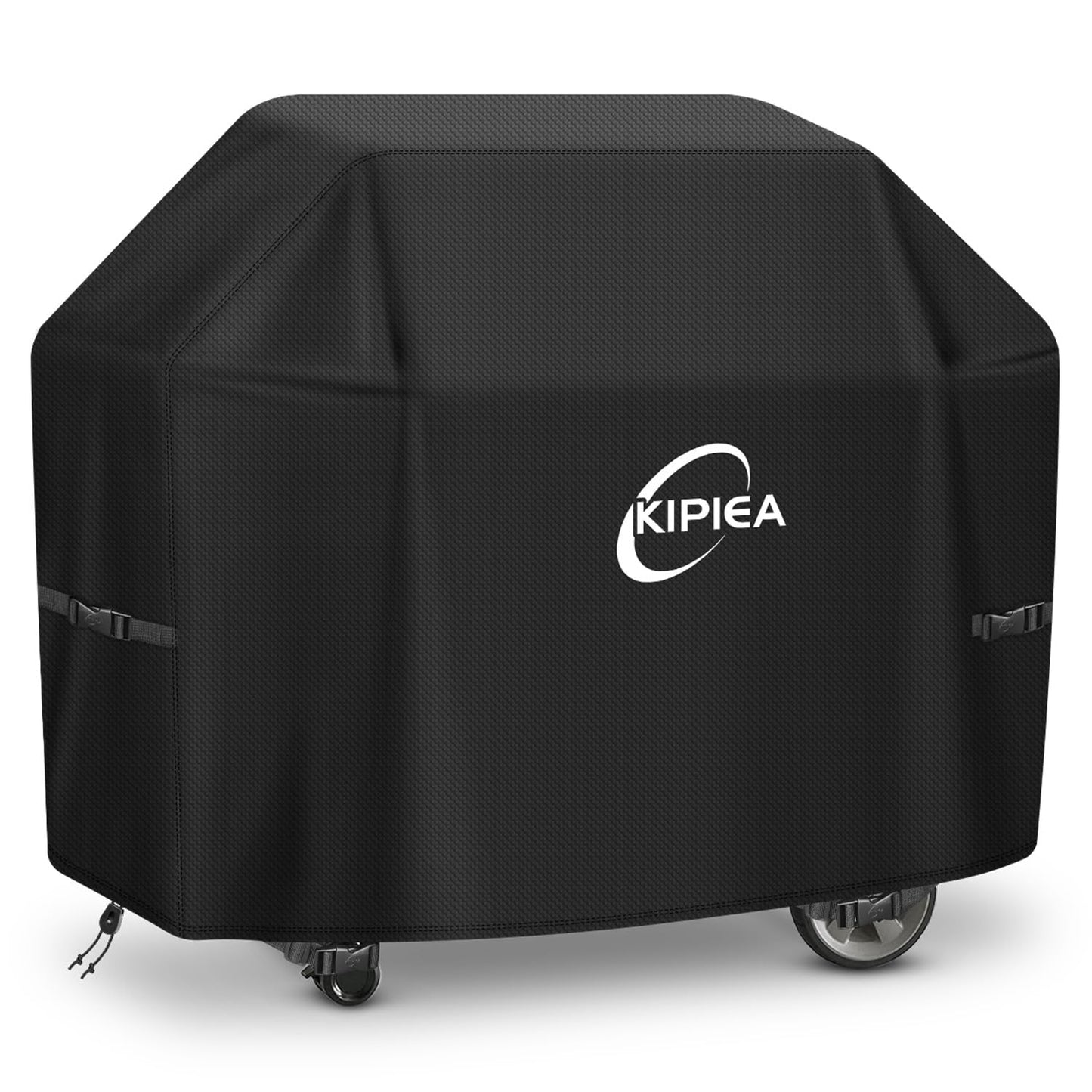 Kipiea 420D BBQ Covers, Heavy-Duty Barbecue Covers, Universal Gas Grill Covers with 4 Windproof Buckles, No Tears Anti UV No Fading