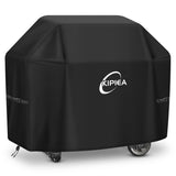 Kipiea 420D BBQ Covers, Heavy-Duty Barbecue Covers, Universal Gas Grill Covers with 4 Windproof Buckles, No Tears Anti UV No Fading