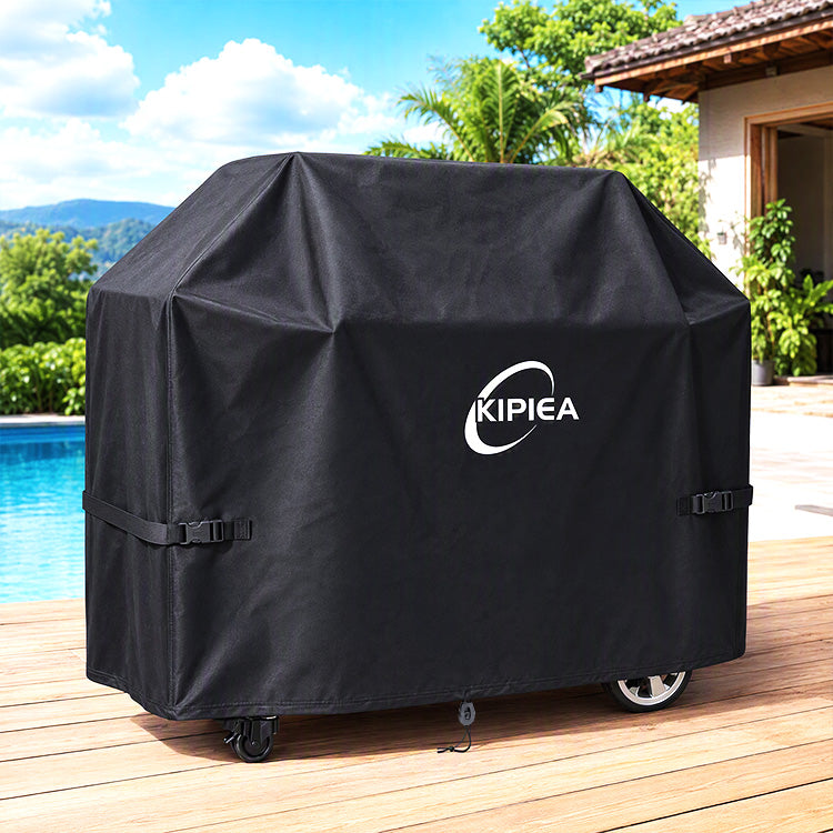KIPIEA BBQ Grill Cover for Outdoor Gas Grills