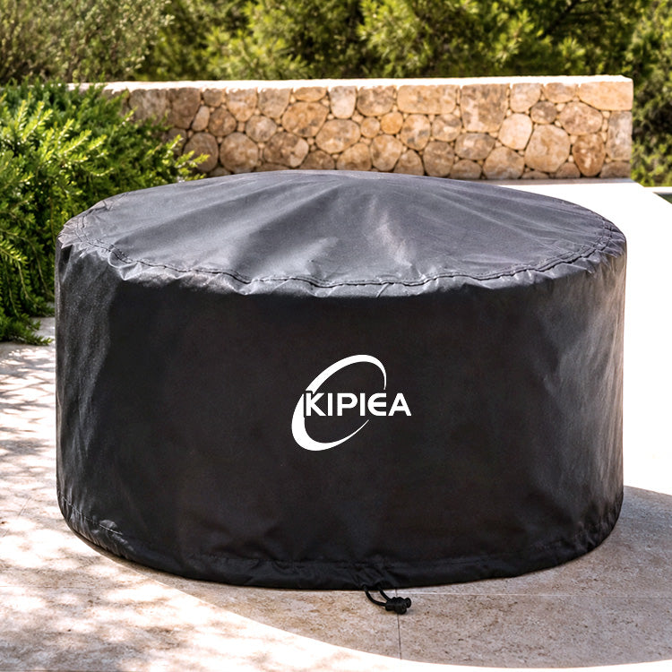 KIPIEA Square Fire Pit Cover for Outdoor Fire Tables